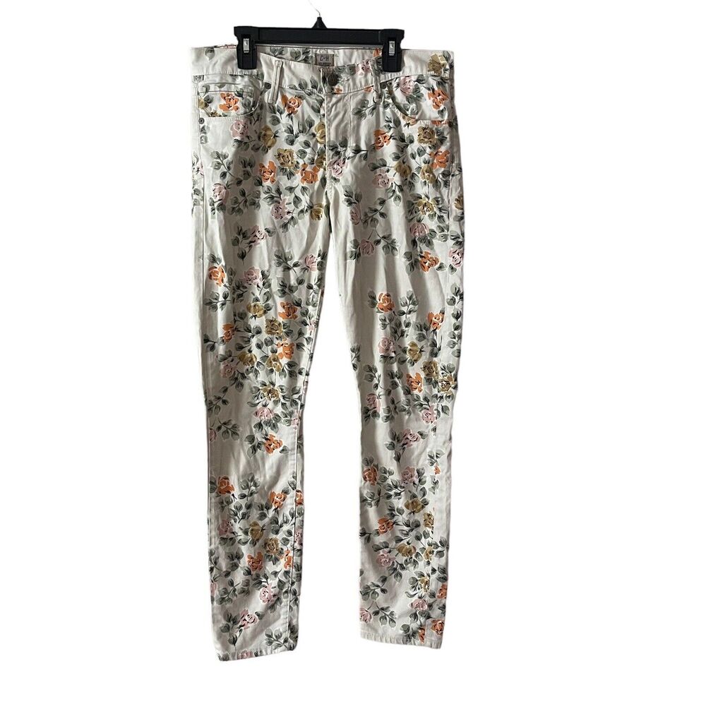 Citizens of Humanity 28 Mandy Jeans Slim Straight Floral Print High Rise